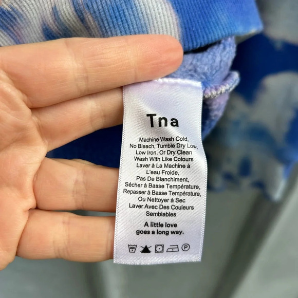 TNA Tie Dye Sweatshirt,  Small - Picture 5 of 8